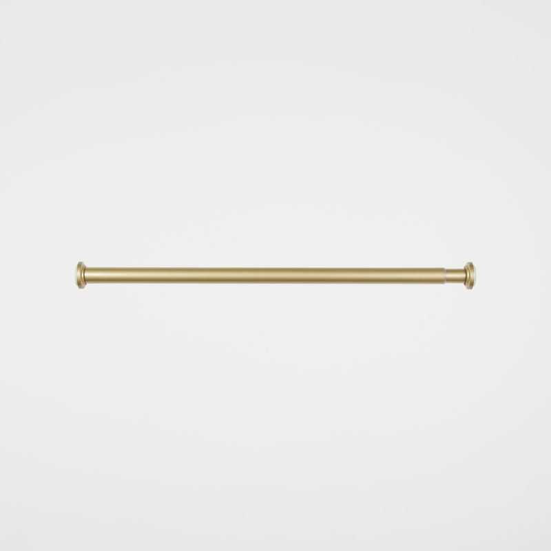 Dawnview Exclusive Home Tension Rod, Adjustable, 24"- 40", Gold
