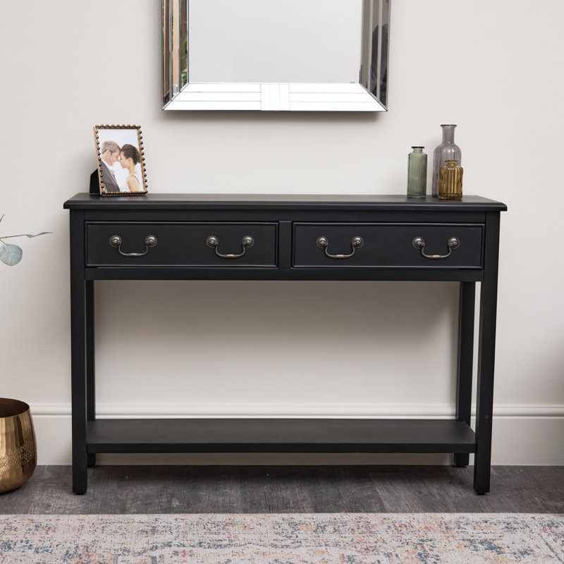 Roslindale 110 cm W Console Table, Black