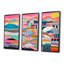 Ensemble de salon mural Billerica - Collages abstraits-108455285-108455289