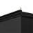 78.75''H 4-Tier Display Shelf, With 5-Colors Dimmable Ceiling Light, Freestanding Farmhouse Bookcases With Storage & Doors, Bookshelf With Adjustable Glass Shelves For Home & Office - Black-2140616270