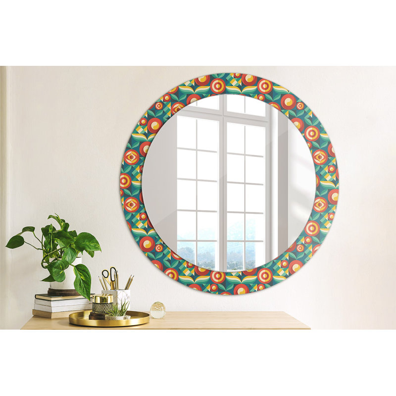 Huldar Glass Flat Wall Mirror
