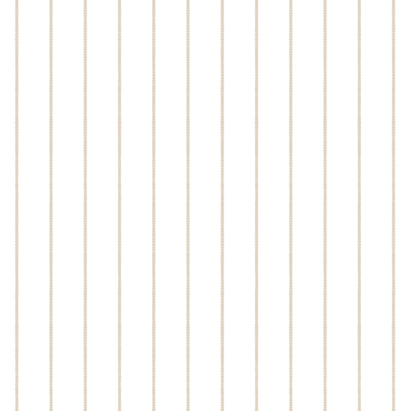 Scallop Stripe - Apple 10m Wallpaper, Brown Striped