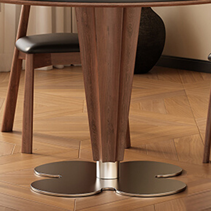 Italian minimalist dining table, 29.53"H x 47.24"L x 47.24"W