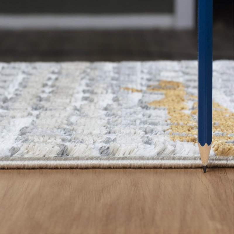 Tapis multicolore, Rectangle 5 pi 3 po x 7 pi