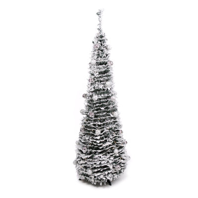 0.16' H Lighted Artificial Christmas Tree