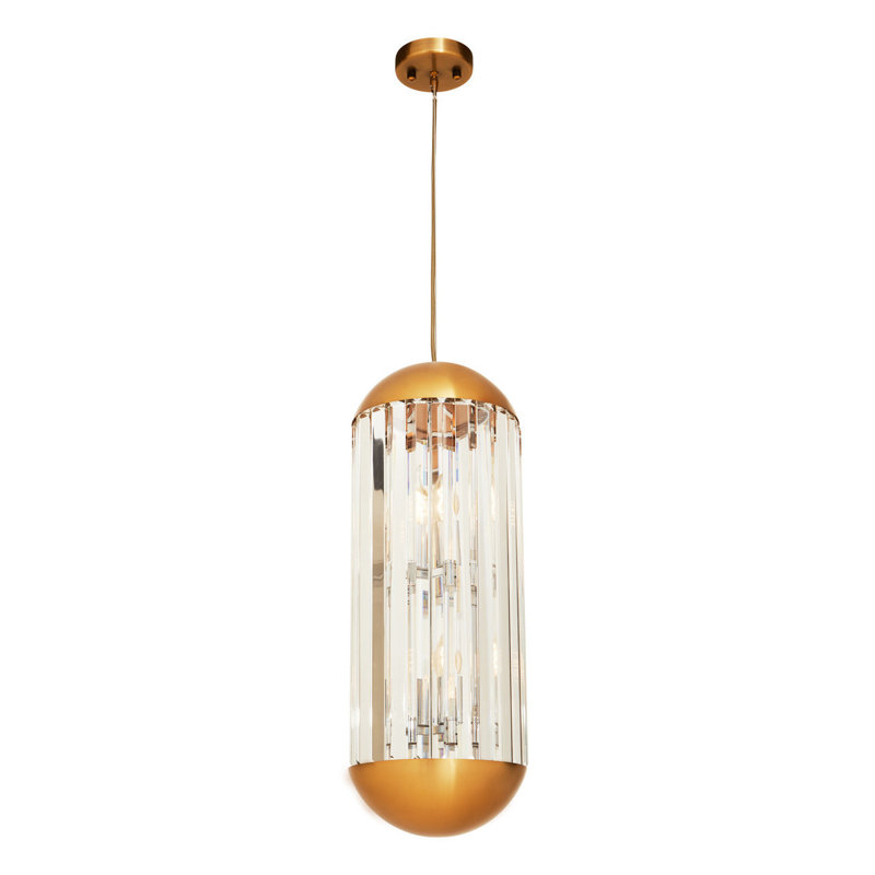 Amaud 6 - Light Bronze Lantern Pendant