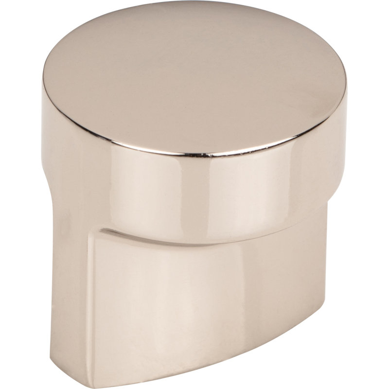 Hartridge 1 1/8" Length Cylindrical Knob, Polished Nickel