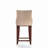 Shubert Modern Vegan Leather Upholstered Beech Wood Counter Stool in Tan-1085296847-1085296832