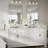 Janica Shatterproof Beveled Frameless Bathroom Vanity Mirror -1020796270