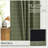  100% Blackout Plaid Farmhouse Curtains for Living Room/Bedroom Checkered Drapes Thermal Insulated Privacy Protection Rod Pocket Back Tab, 2 Panels-860948330-861987954