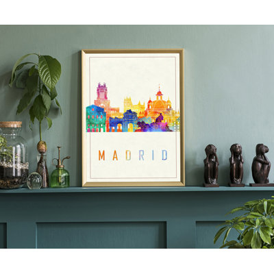 " Madrid " Painting Print