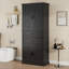 Armoire de rangement avec espace de rangement multifonctionnel, portes avec tablettes de rangement, 2 tiroirs, tablette réglable-763910921