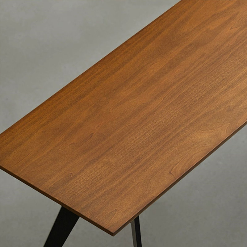 Comfortable solid wood dining table set, 29.52"H x 62.99"L x 35.43"W