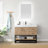 Alistair 42 " W Freestanding Standard 1 Single Vanity Bathroom Vanity With Engineered Stone Top-653744805-542395314