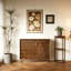 Buffet de style rétro et minimaliste