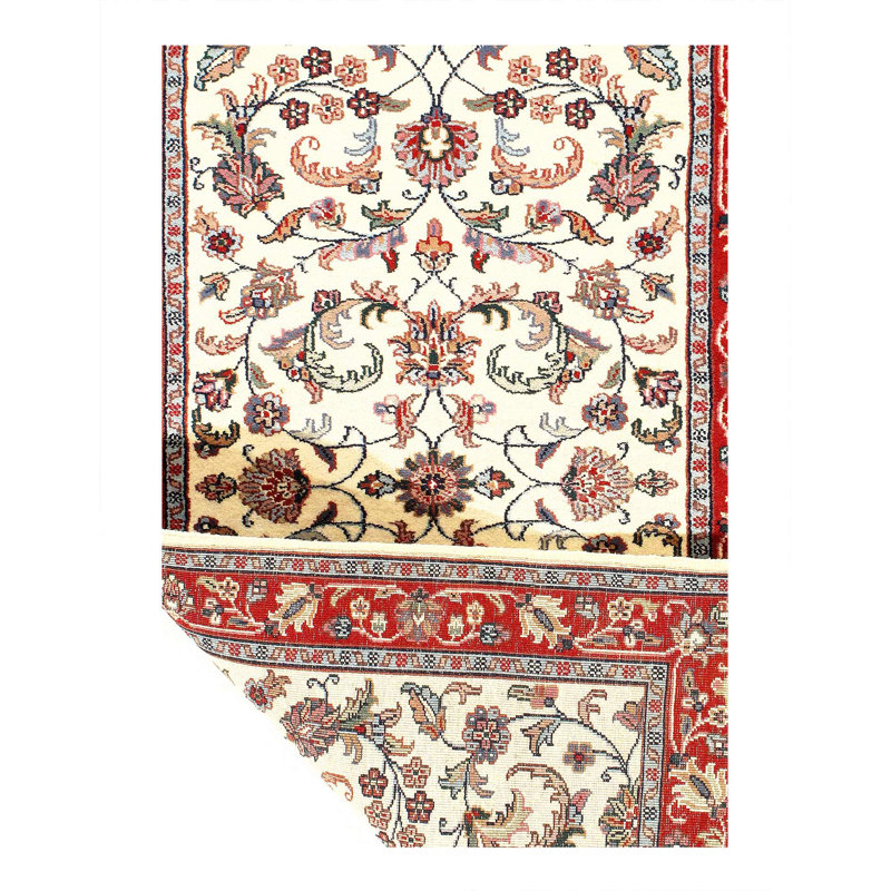 Oriental Area Rug in Ivory