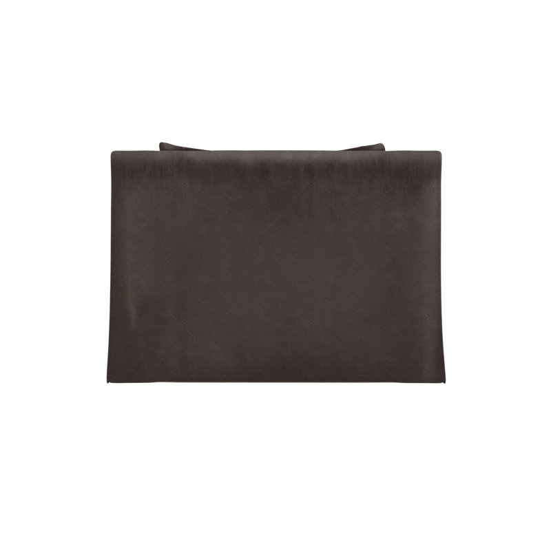 Mulberry Chaise Lounge, Ebony, Vintage Leather Chocolate