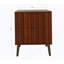 Table de chevet en bois avec 2 tiroirs
