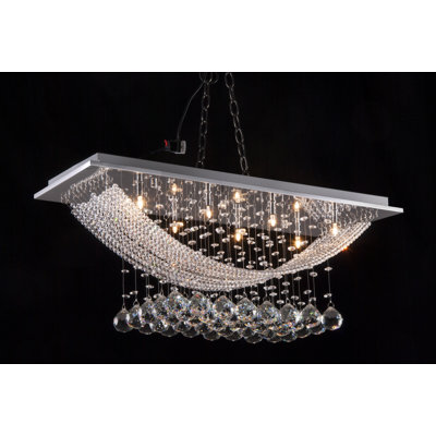Salinas 8-Light Crystal Chandelier