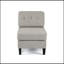 Ensemble de 2 chaises d'appoint modernes, fauteuil confortable pour chambre à coucher, canapé rembourré de salon pour petits espaces