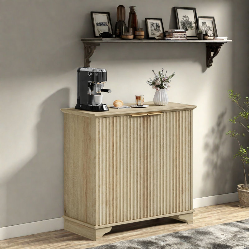 Rectangle Accent Cabinet, Oak