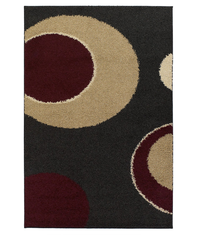 Tapis d'intérieur en polypropylène géométrique multicolore Tyris, 8 pi x 11 pi