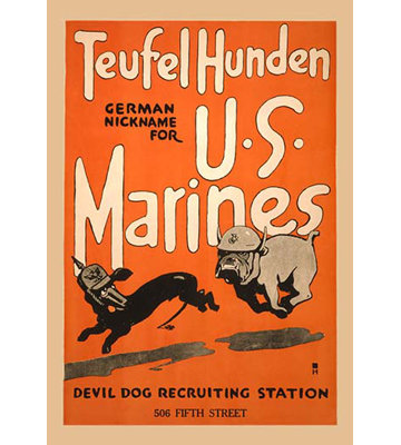 Teufel Hunden German Nickname For U S Marines - Advertisements