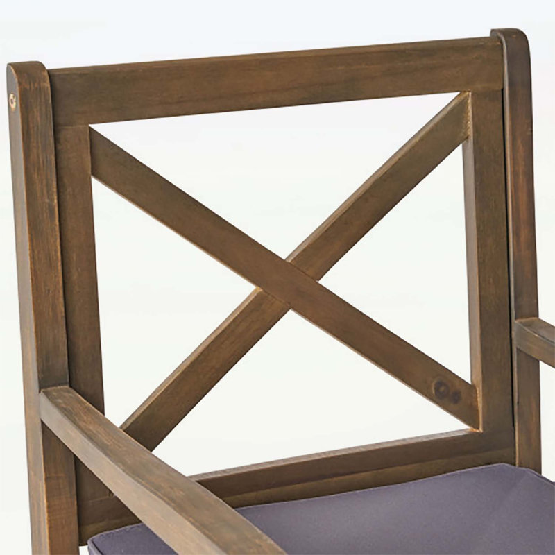 Chaise avec 2 coussins Perla