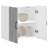 vidaXL Kitchen Wall Cabinet Engineered Wood-1187682824-1187682832