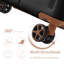 Ensembles de bagages 3 pièces, valises rigides durables en ABS rigide avec roues pivotantes doubles 20/24/28 pouces-130040139