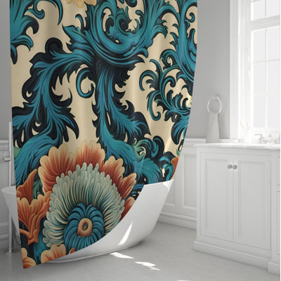 Anzley Abstract Shower Curtain