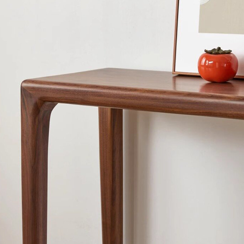 Console de style chinois simple et élégante, 34.6" H x 55.1" W x 13.8" D