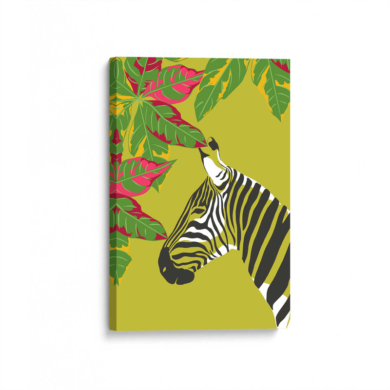" Zebra's Tropical Retreat "