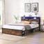 Base de lit Platm avec pied de lit USB, station de charge, tiroirs-1760983866