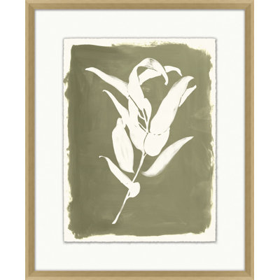 Floral Relief 1 Print