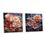 Ensemble de 2 reproductions d'art en acrylique sur pivoines roses-103920897