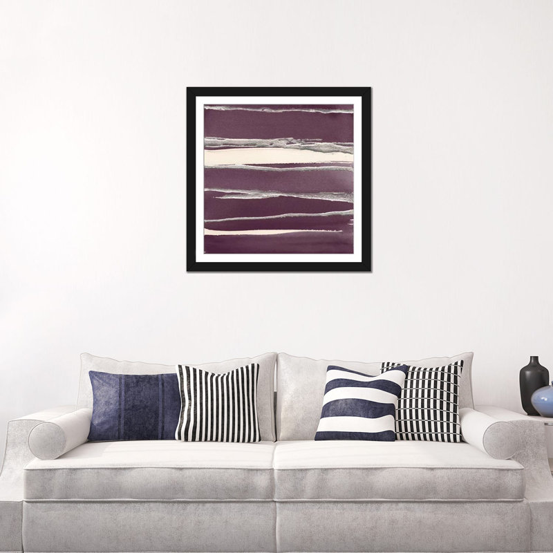 « silver rose ii », reproduction d’art sur toile, H 24 po x l 24 po x P 1 po, Papier d'art encadré noir, Blanc