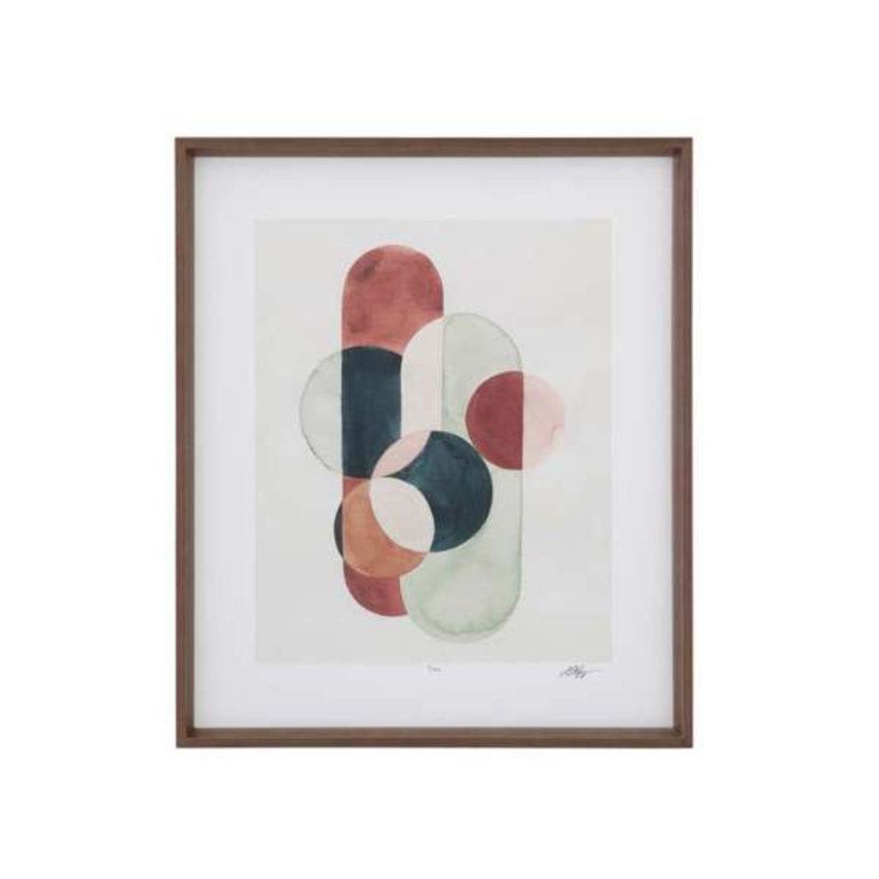 Loops and Bounds II Framed Print