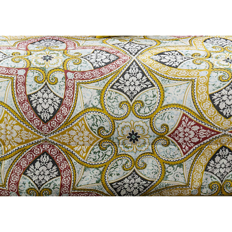 Polyester Abstract Comforter, Queen Comforter + 4 Additional Pieces
