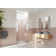 Mimas 44.75 in. x 78 in. Fully Frameless Glass Hinge Towel Bar Shower Door