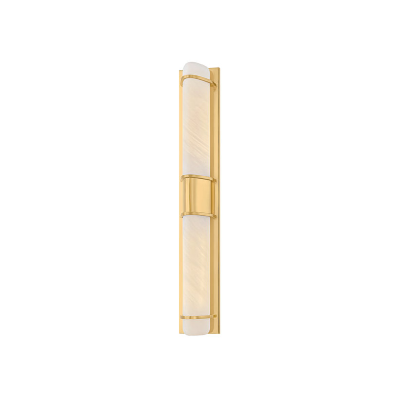 Tottenville 2 - Light Flush Mounted Sconce by Dabito, Aged Brass
