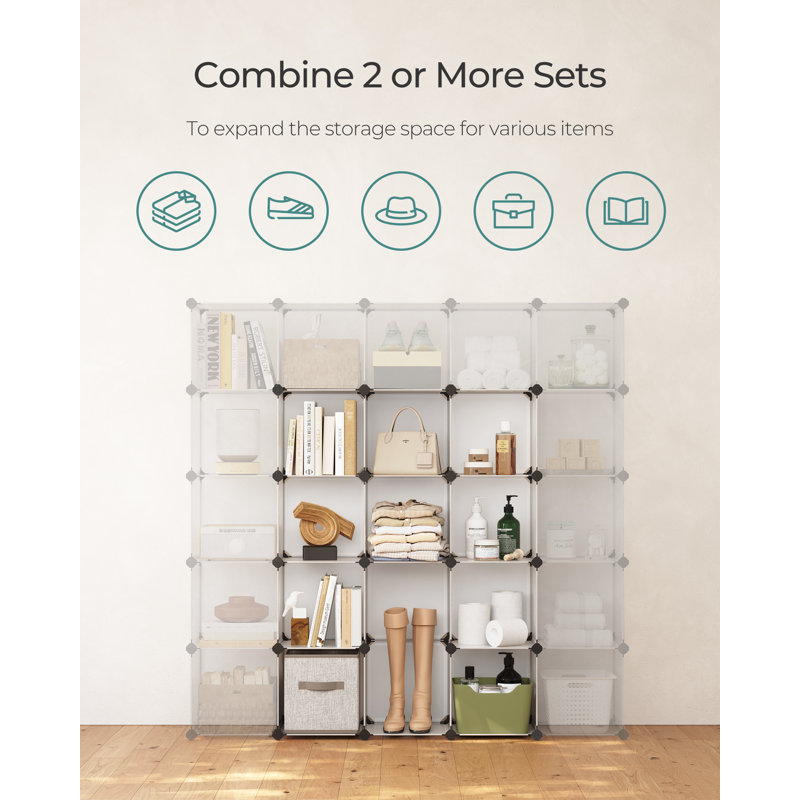 16 Pair Shoe Storage Cabinet
