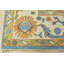 Tapis oriental en laine noué à la main bleu Nastaho