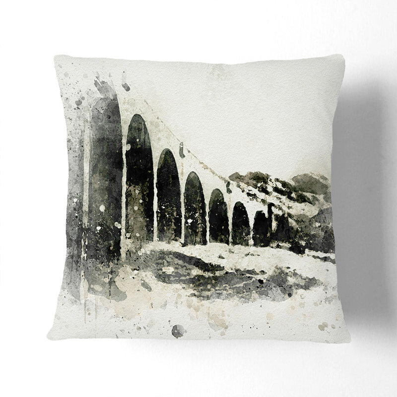 Square Throw Cushion, 55cm H x 55cm W x 20cm D