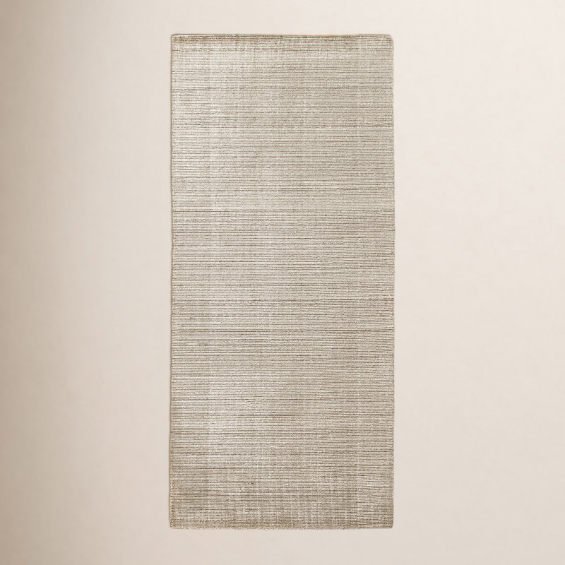 Matias Indoor Rug, Runner 3' x 12', Brown/Cream