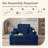 48.42'' Wide Oversized Upholstered Chaise Lounge Chair With Armrests, Pillows, And Cup Holder – No Assembly Required-1799351582