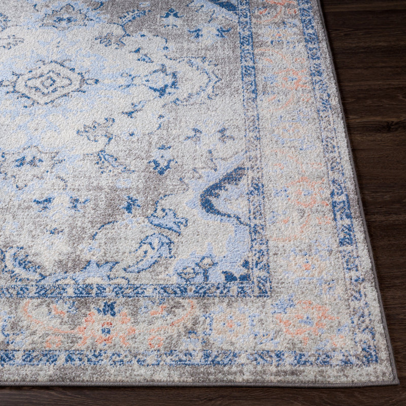Adelia Oriental Indoor Rug, Rectangle 6'7" x 9'