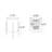 Jagviri Mid Century Modern Indoor Metal Pot Planter With 4-Leg Metal Base-669340121