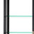 Black Solid Wood+Tempered Glass Display Cases-120927942