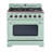 Classic Retro 36" 6-Burner 5.2 cu. ft. Freestanding Gas Range with Convection Oven-84993982